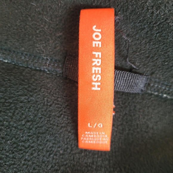 JOE FRESH Grey Zip Up Sweater Size L - Picture 7 of 7